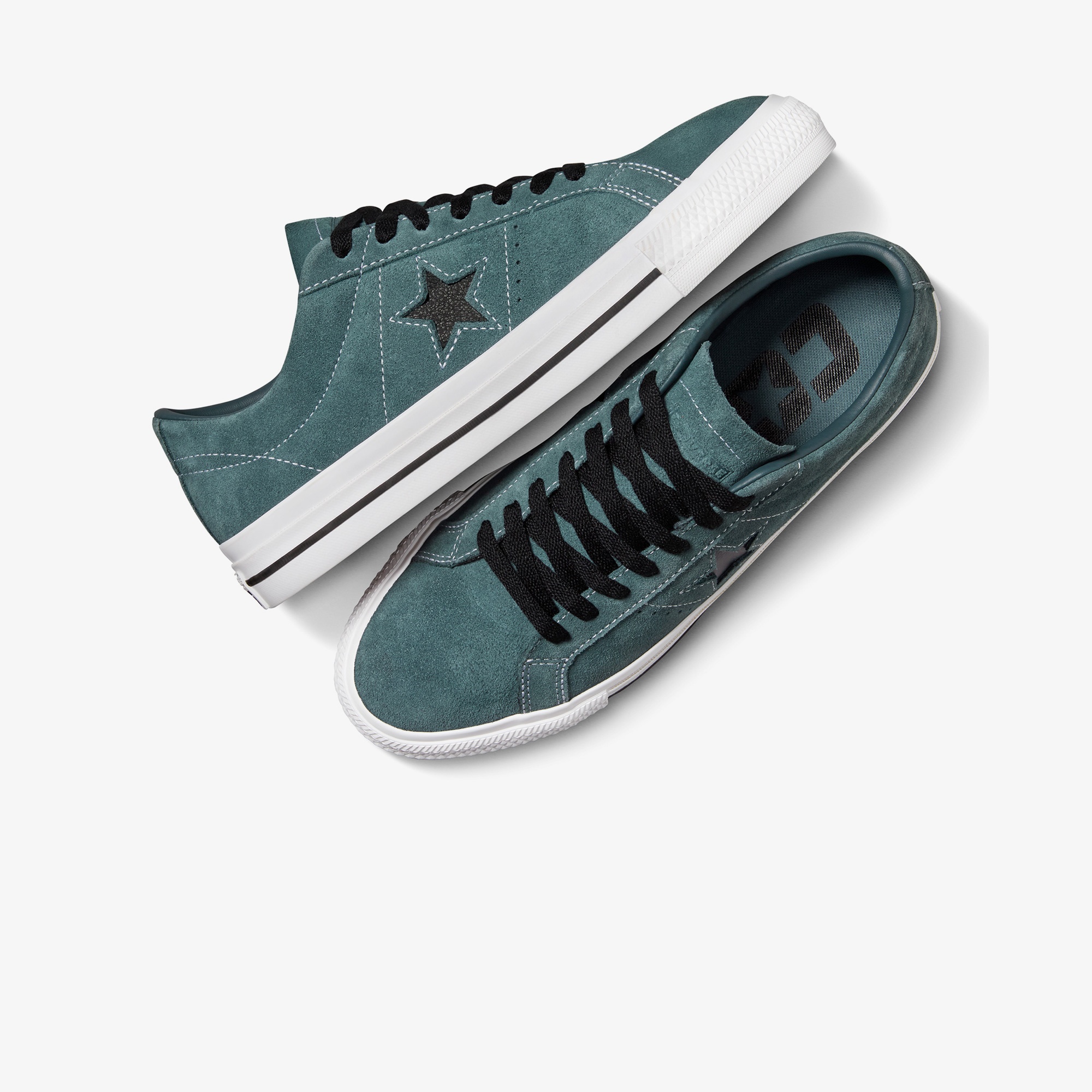 Converse One Star Pro Unisex Yeşil Süet Sneaker