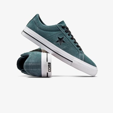  Converse One Star Pro Unisex Yeşil Süet Sneaker