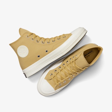  Converse Chuck 70 Texture Unisex Sarı Sneaker