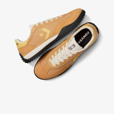  Converse Run Star Trainer Unisex Turuncu Deri Sneaker