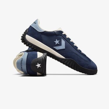  Converse Run Star Trainer Unisex Lacivert Deri Sneaker