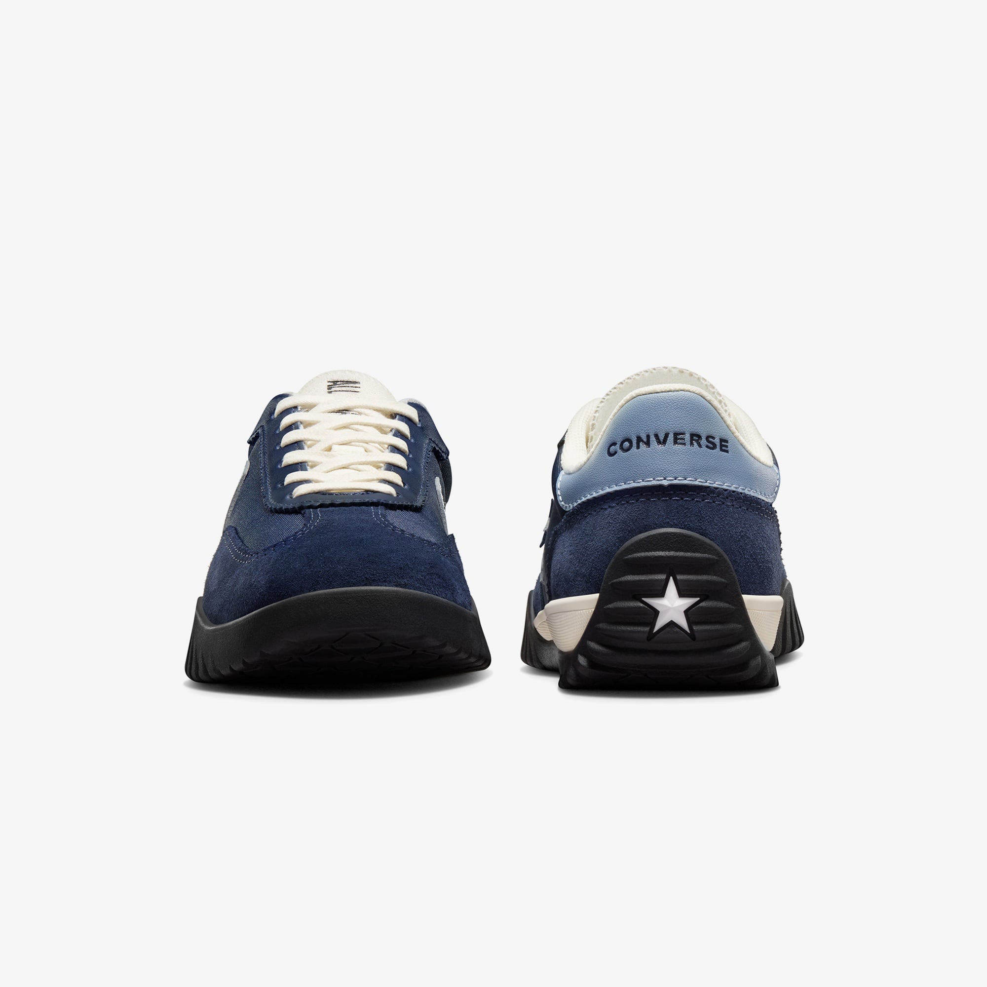 Converse Run Star Trainer Unisex Lacivert Deri Sneaker