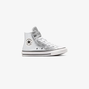  Converse Chuck Taylor All Star 1V Metallic Çocuk Gri Sneaker