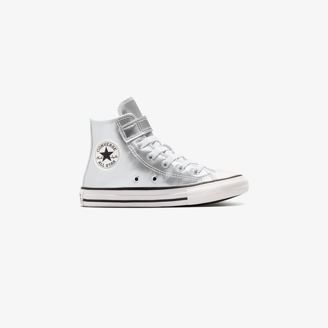  Converse Chuck Taylor All Star 1V Metallic Çocuk Gri Sneaker