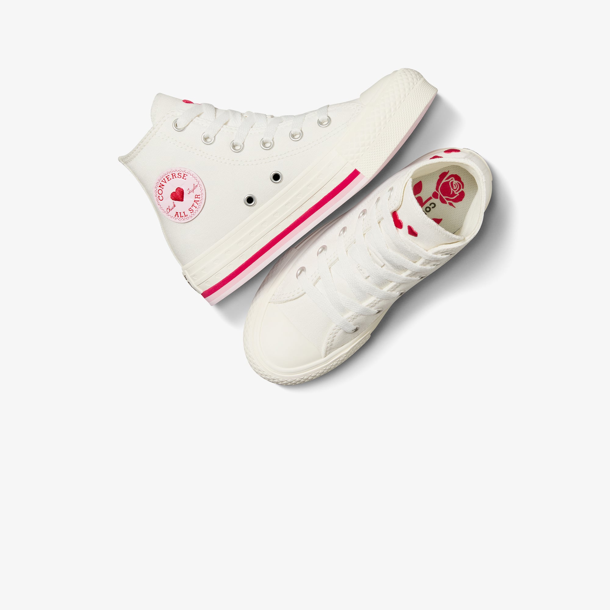 Converse Chuck Taylor All Star EVA Lift Çocuk Beyaz Platform Sneaker - Görsel 6