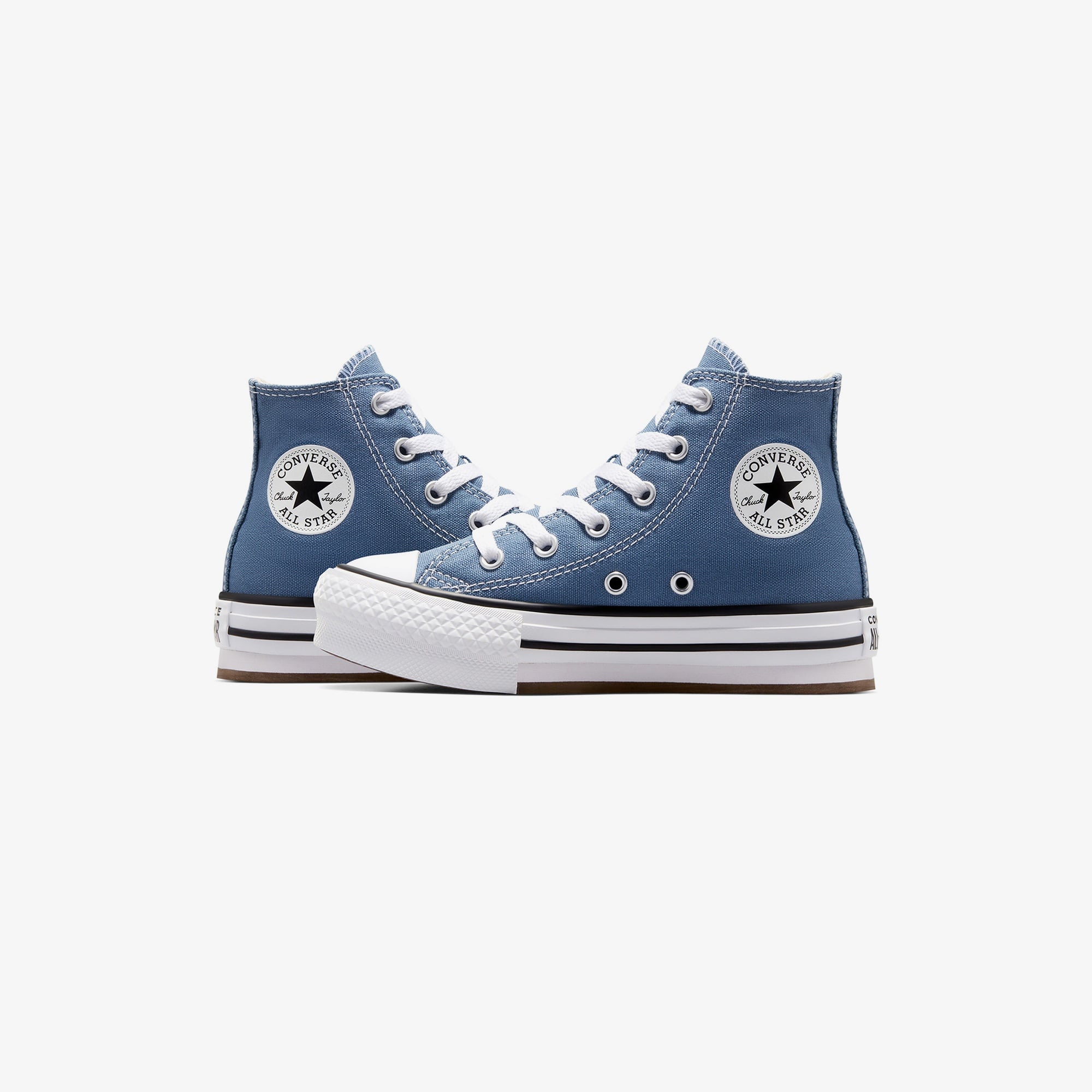 Converse Chuck Taylor All Star EVA Lift Çocuk Mavi Platform Sneaker