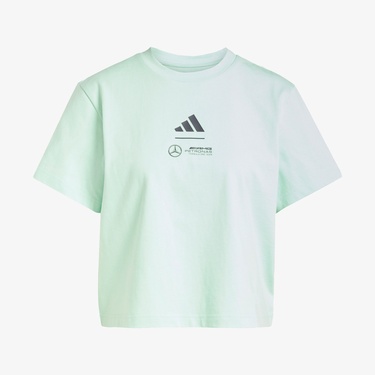  adidas Mercedes Amg Petronas Formula One Team Kadın Yeşil T-Shirt