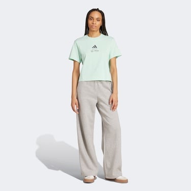  adidas Mercedes Amg Petronas Formula One Team Kadın Yeşil T-Shirt