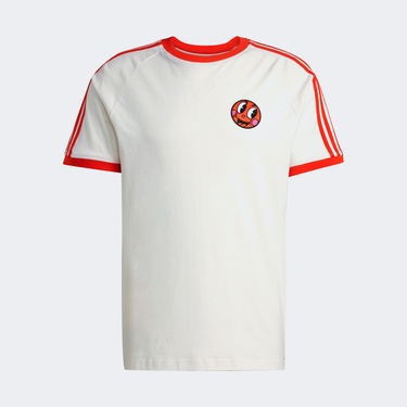  adidas Cali Erkek Beyaz T-Shirt