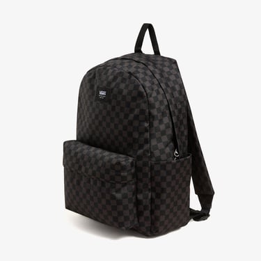  Vans Old Skool Grom Check Çocuk Siyah Sırt Çantası