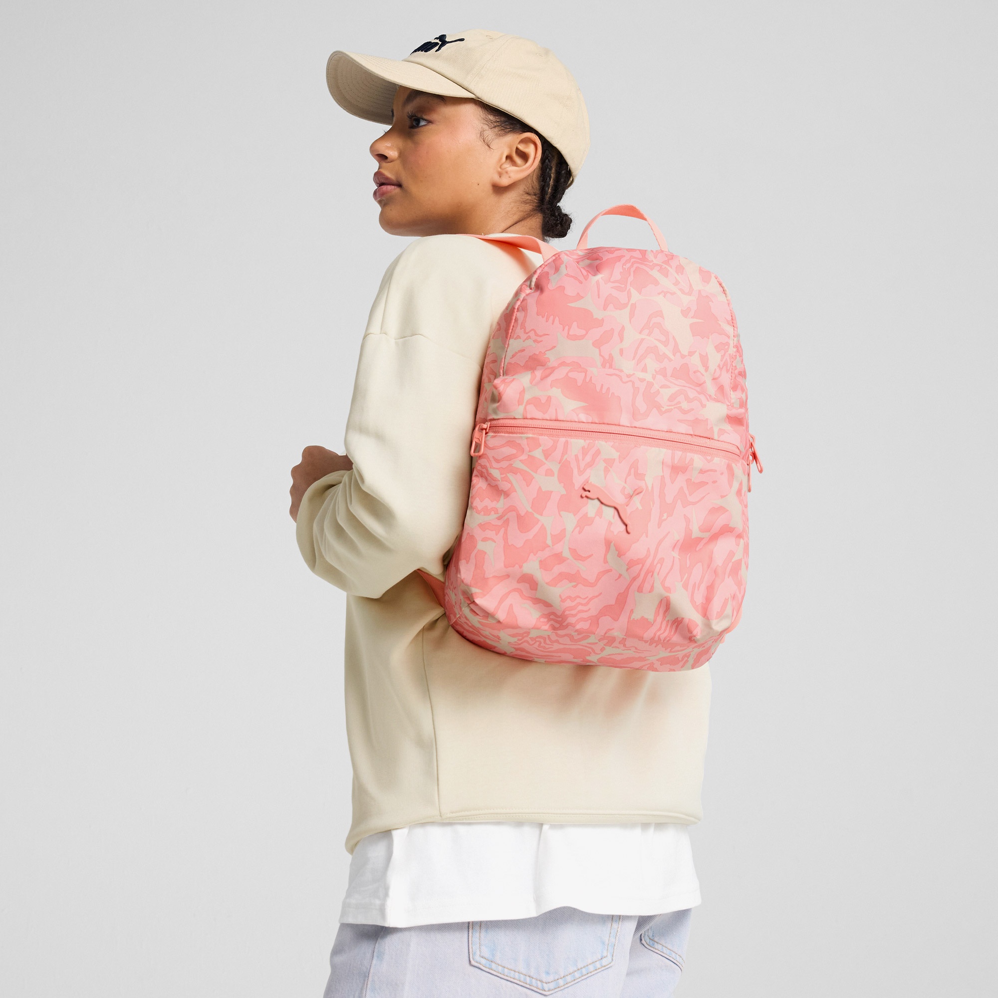 Puma Pop Small Unisex Pembe Sırt Çantası