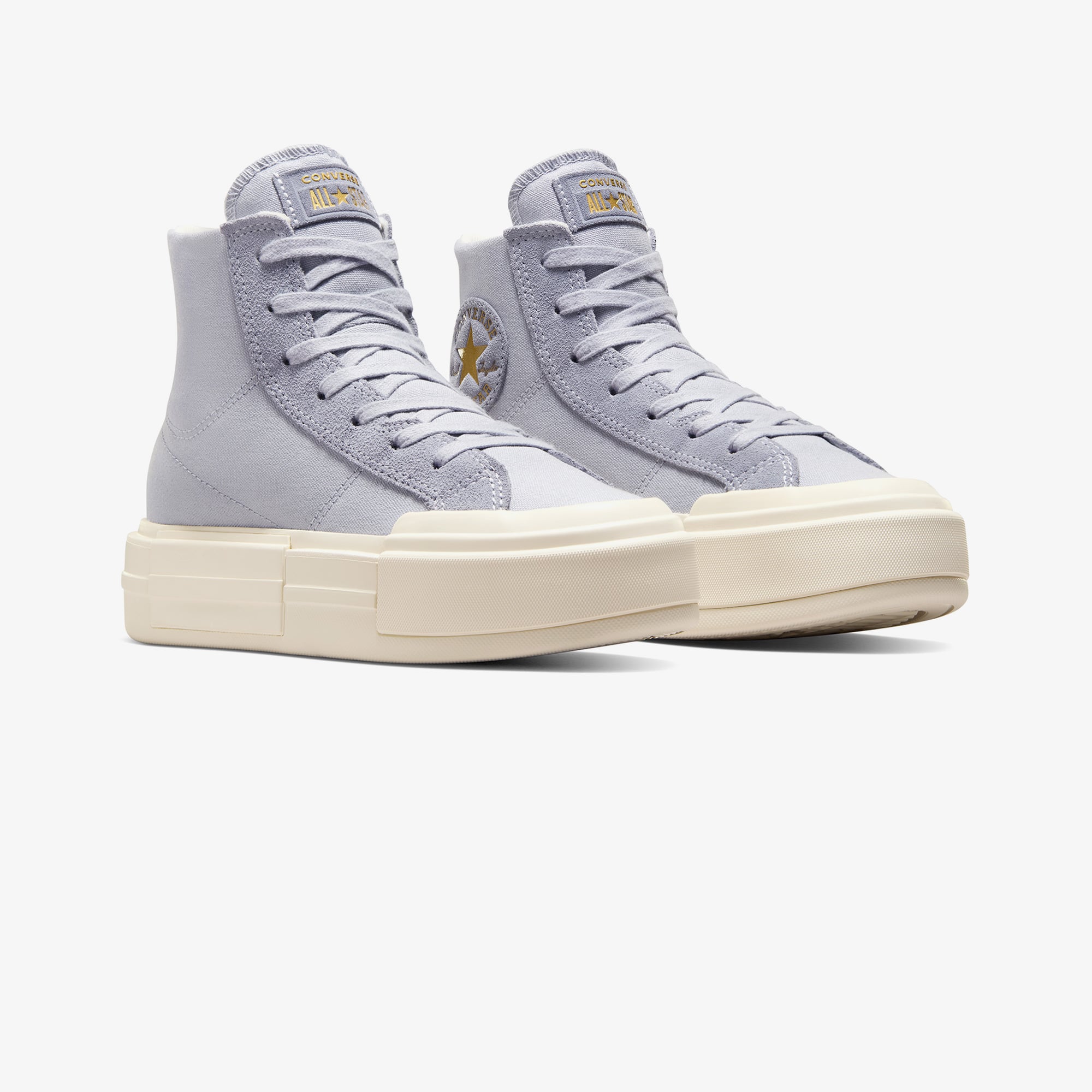 Converse Converse Mor Cruise Unisex Gri Platform Sneaker | FashFed Mor - 4. görsel