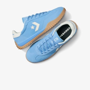  Converse Run Star Trainer Unisex Mavi Süet Sneaker