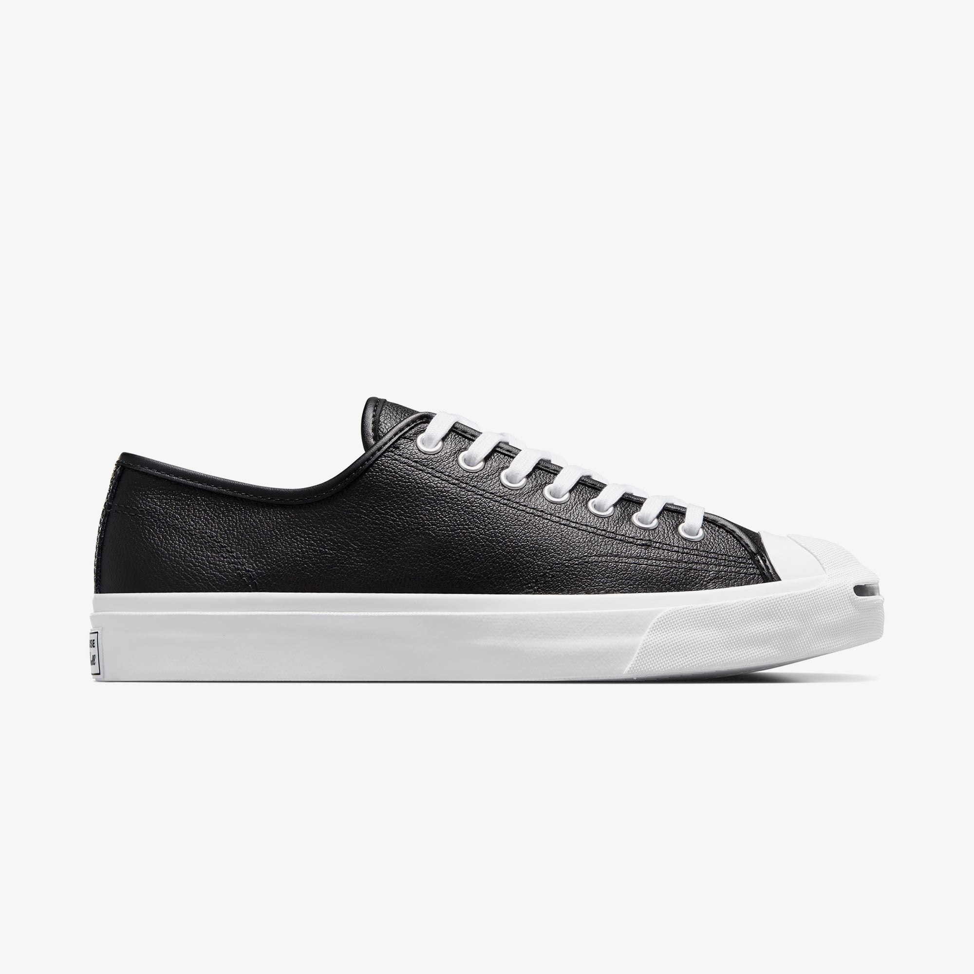  Converse Jack Purcell Unisex Siyah Deri Sneaker