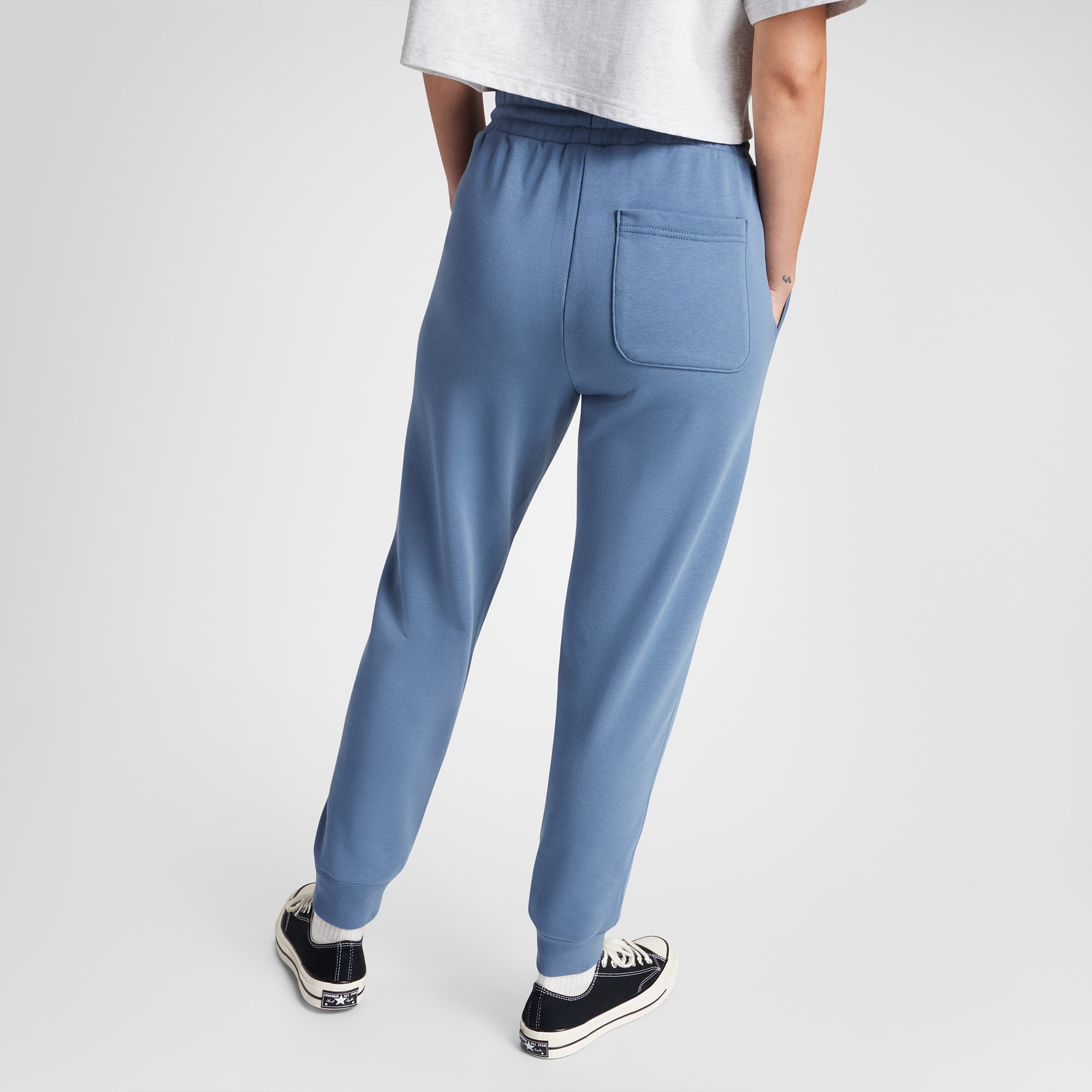 Converse Go-To Embroidered Star Chevron Unisex Mavi Eşofman Altı