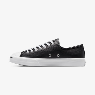  Converse Jack Purcell Unisex Siyah Deri Sneaker