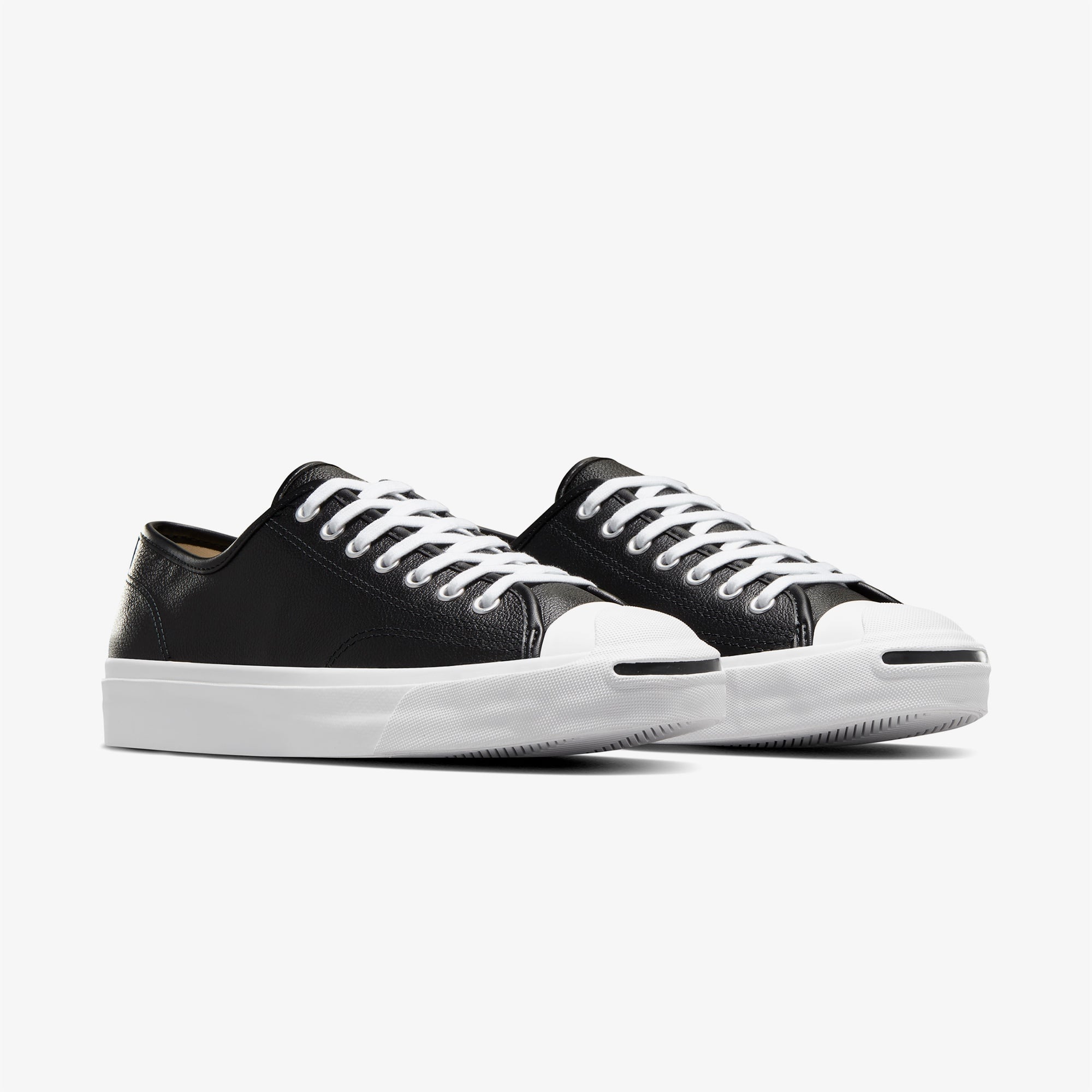 Converse Jack Purcell Unisex Siyah Deri Sneaker