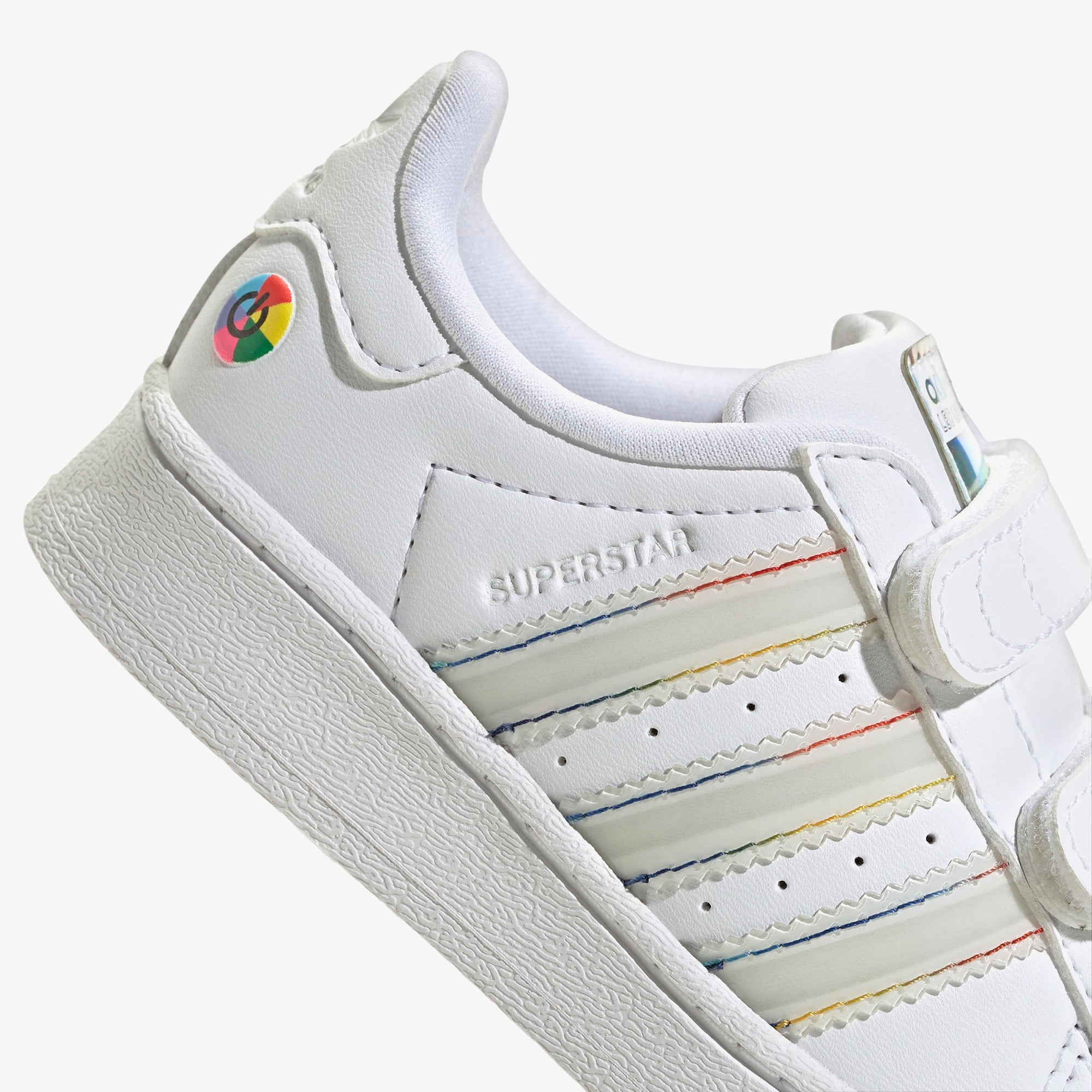 adidas Superstar Led Lights Bebek Beyaz Spor Ayakkabı