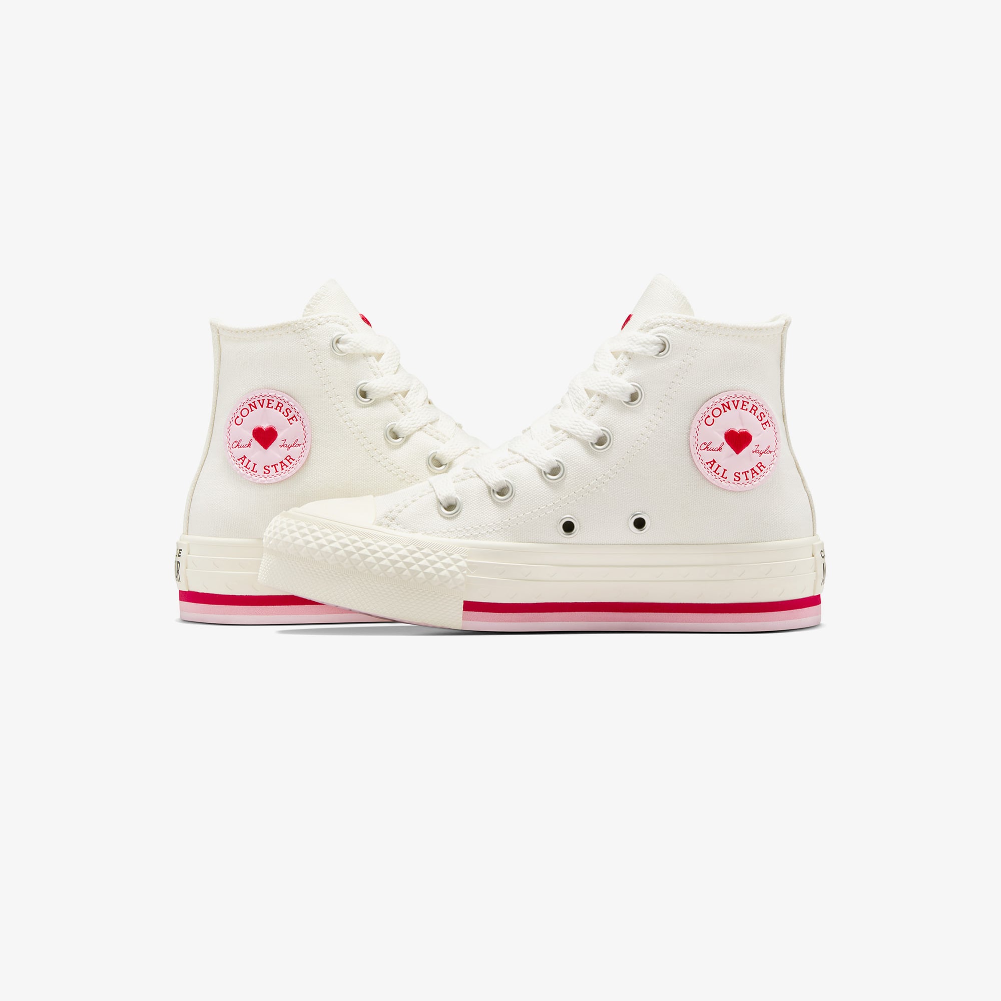 Converse Chuck Taylor All Star EVA Lift Çocuk Beyaz Platform Sneaker - Görsel 7