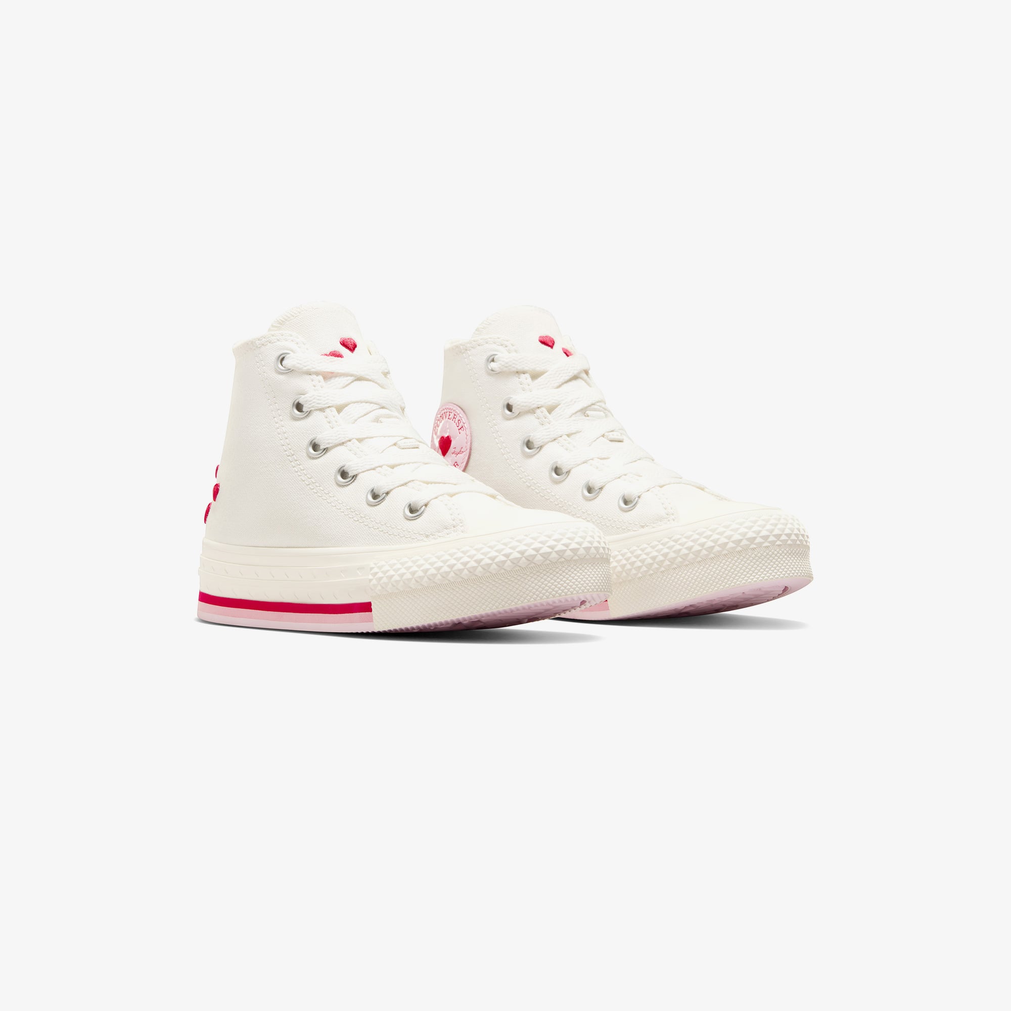 Converse Chuck Taylor All Star EVA Lift Çocuk Beyaz Platform Sneaker - Görsel 3