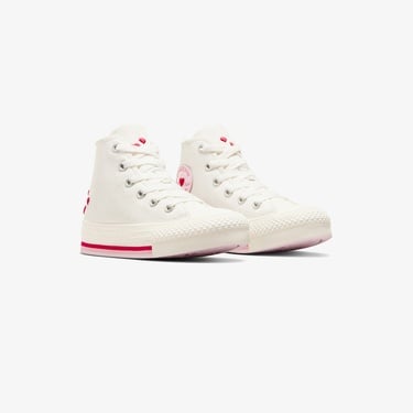  Converse Chuck Taylor All Star EVA Lift Çocuk Beyaz Platform Sneaker