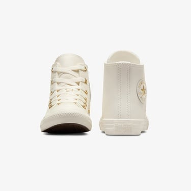  Converse Chuck Taylor All Star Taylored Lux Çocuk Krem 77 Deri Sneaker