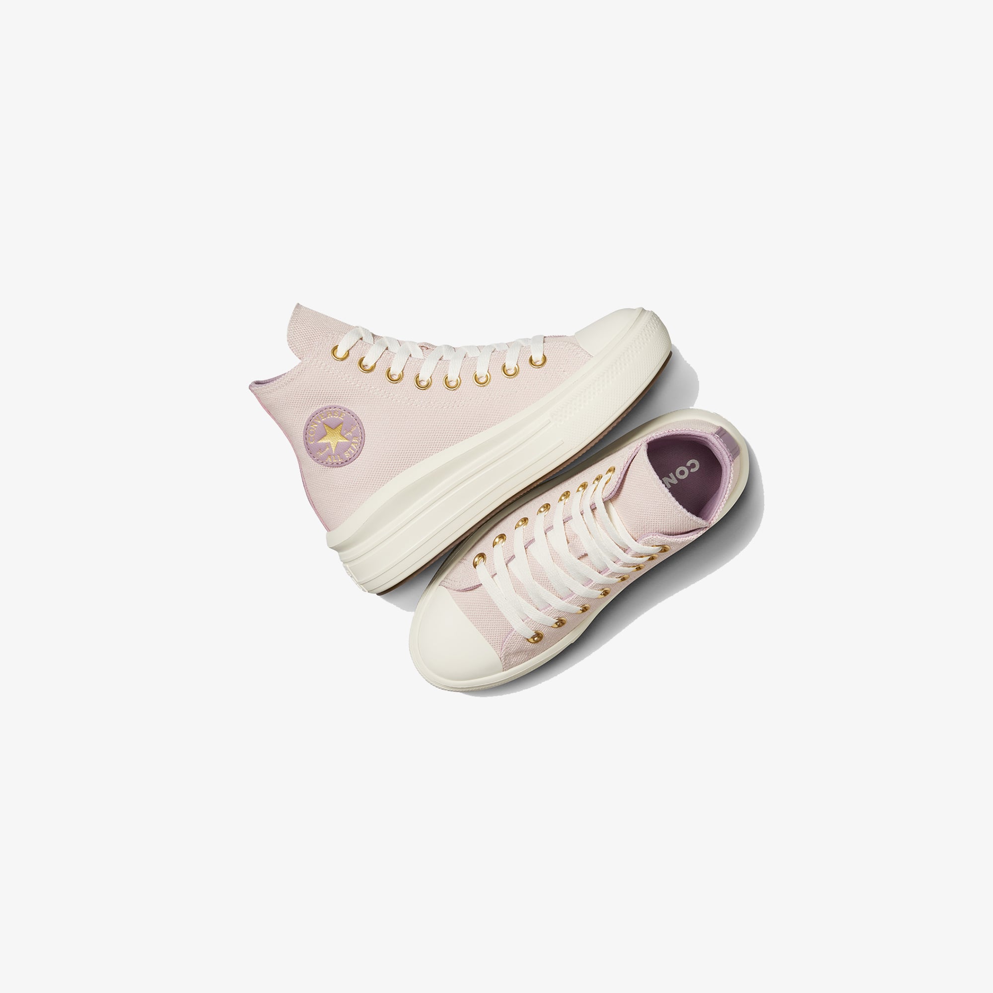 Converse Converse Mor Chuck Taylor All Star Move Çocuk Pembe Sneaker | FashFed Mor - 6. görsel
