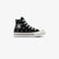 Converse Chuck Taylor All Star EVA Lift Polka Dots Çocuk Siyah Platform Sneaker