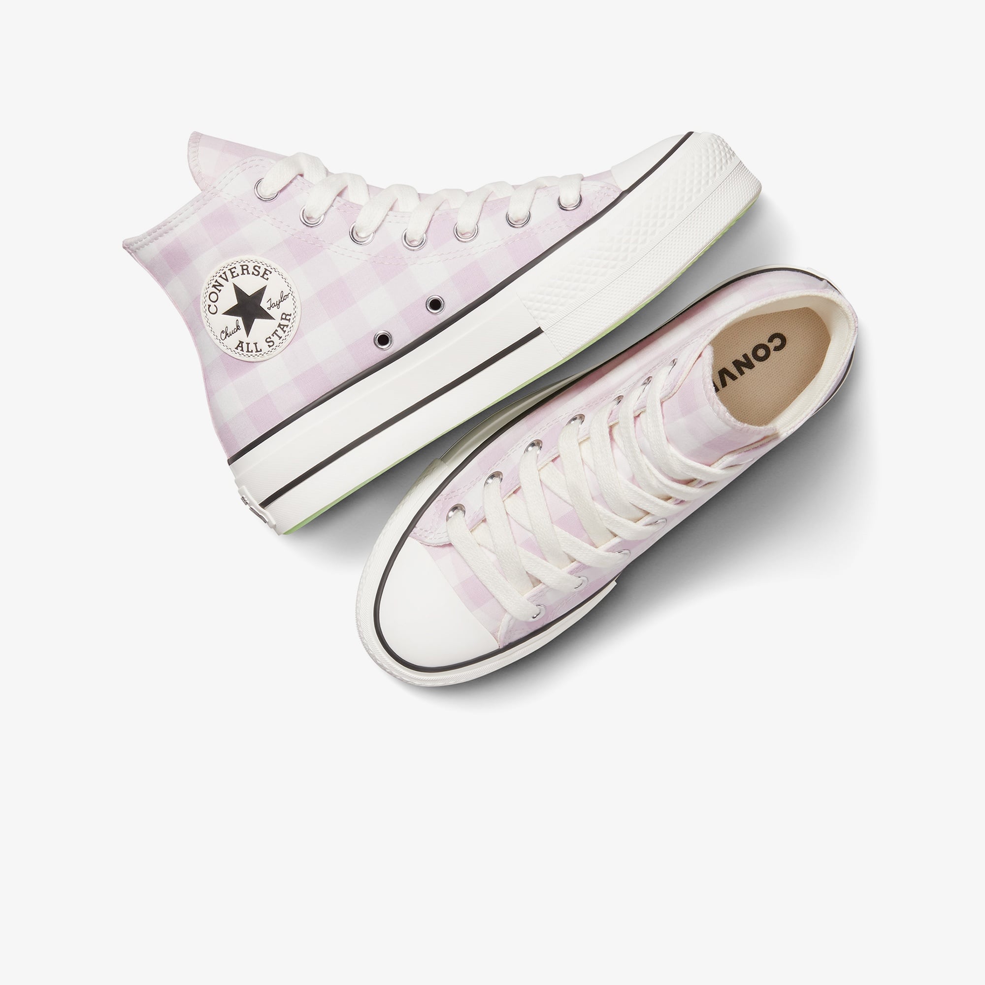 Converse Chuck Taylor All Star Lift Kadın Beyaz Desenli Platform Sneaker