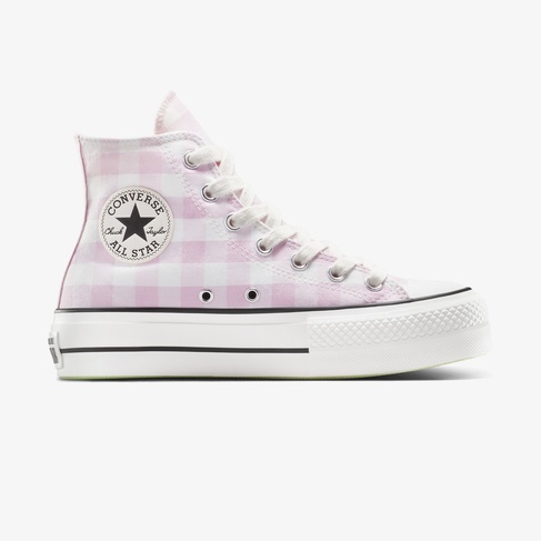 Converse Chuck Taylor All Star Lift Kadın Beyaz Desenli Platform Sneaker
