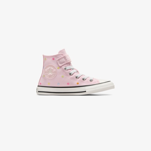  Converse Chuck Taylor All Star 1V Polka Dots Çocuk Pembe Sneaker