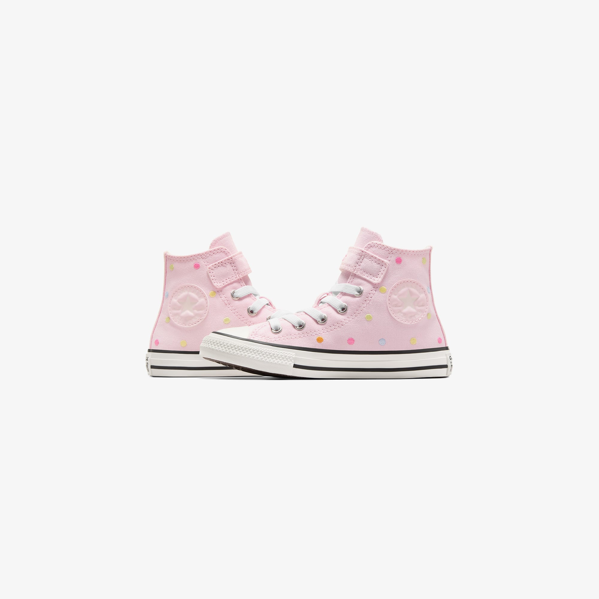 Converse Chuck Taylor All Star 1V Polka Dots Çocuk Pembe Sneaker - Görsel 7