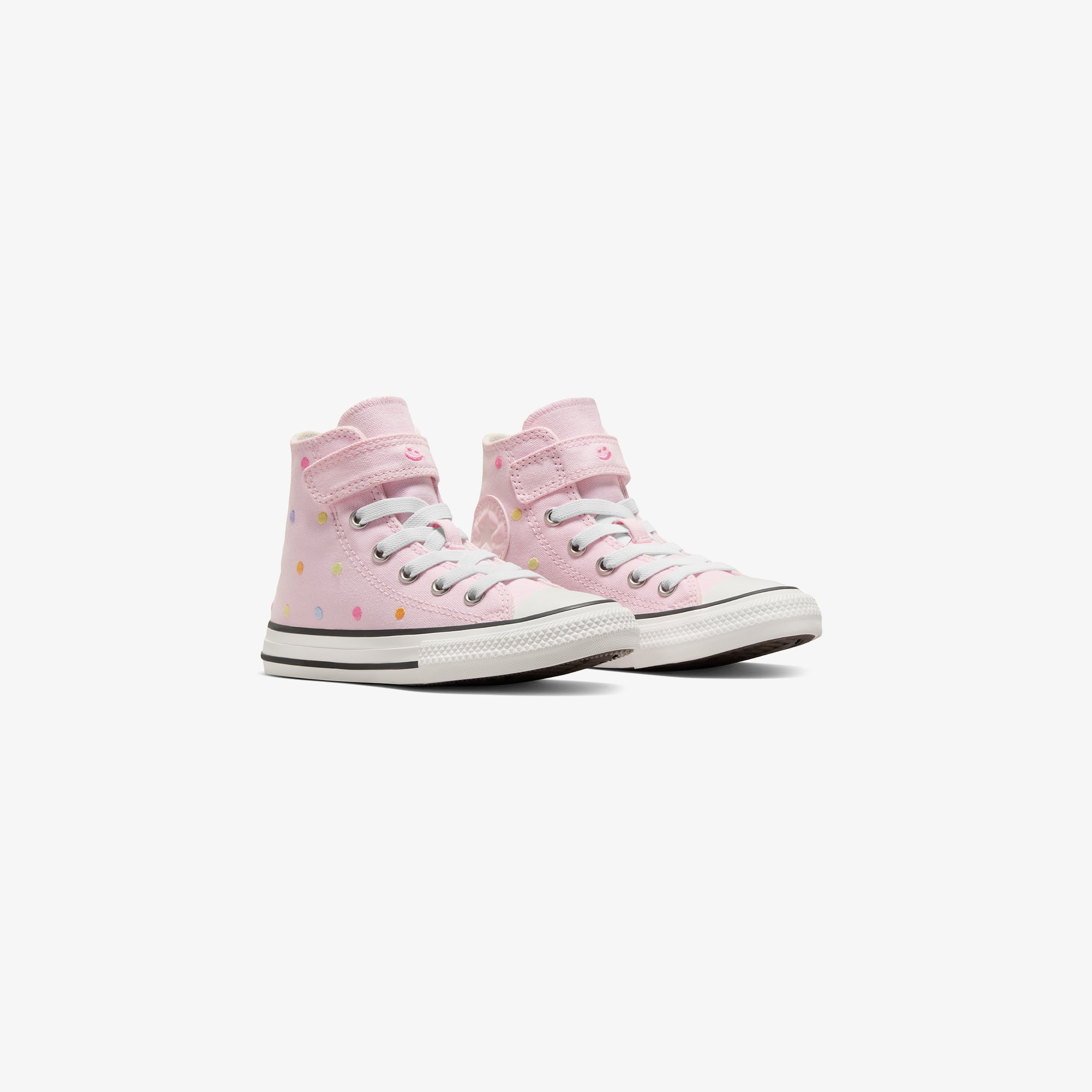 Converse Chuck Taylor All Star 1V Polka Dots Çocuk Pembe Sneaker - Görsel 3