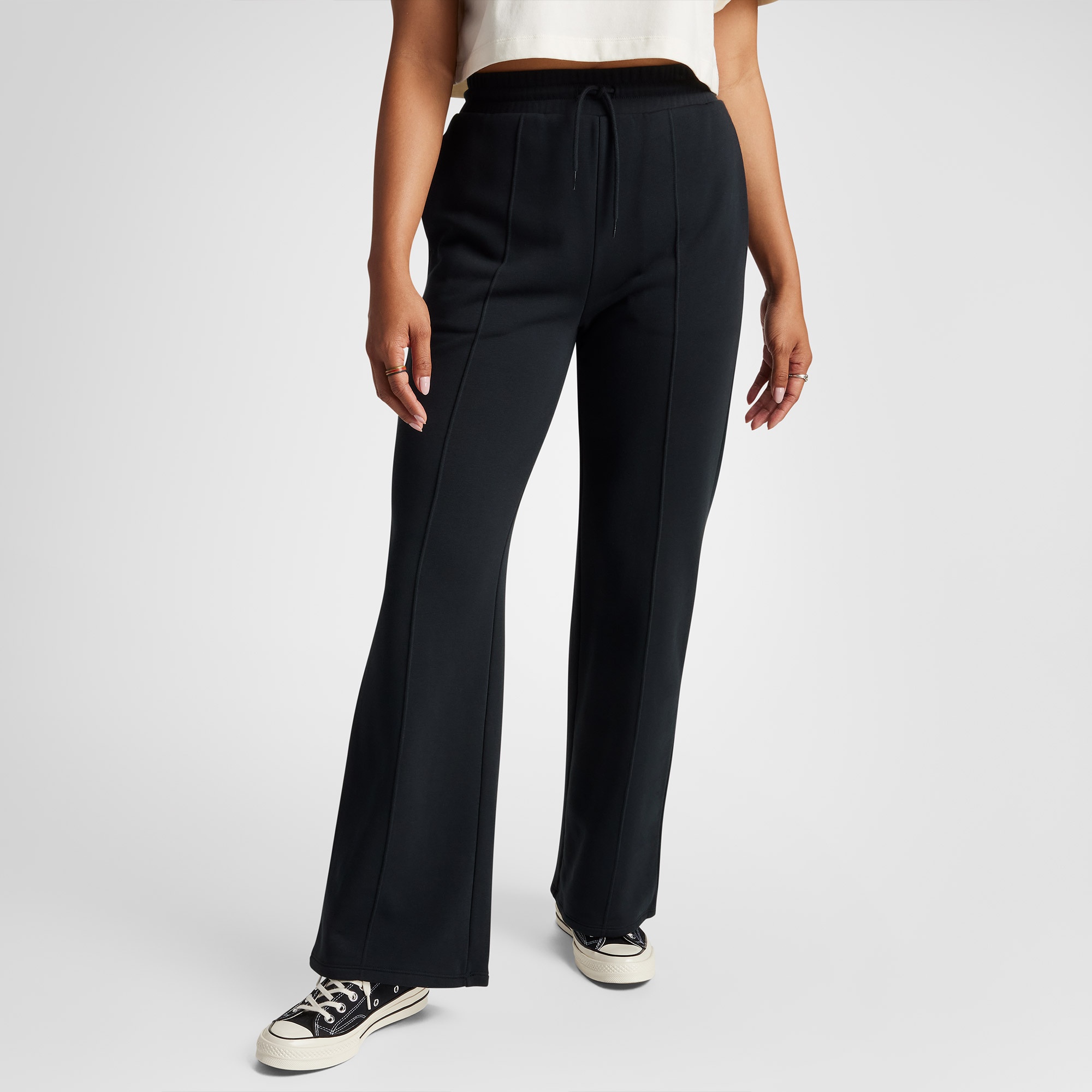 Converse Kadın Siyah Eşofman Altı