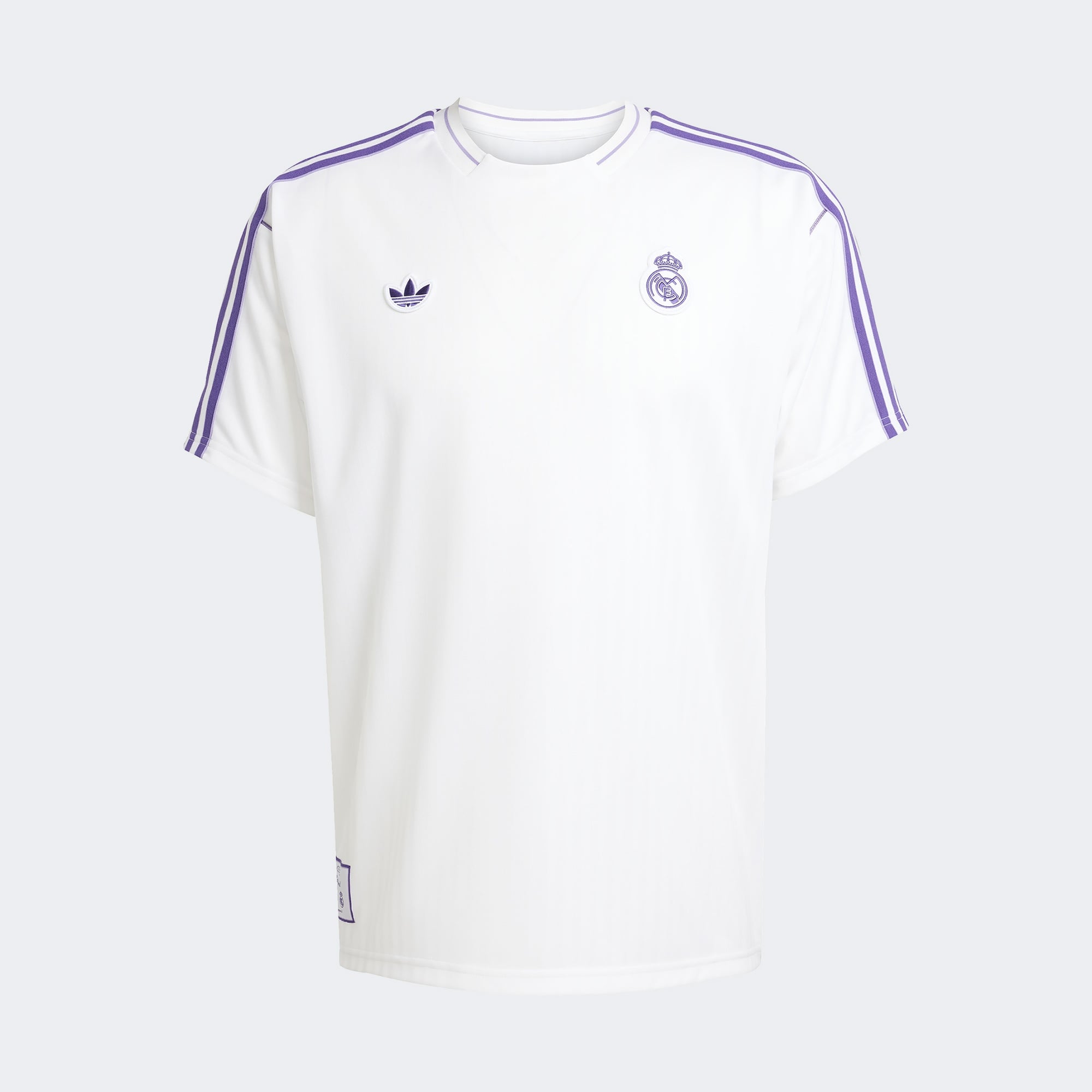 adidas Real Madrid Terrace Icons Unisex Beyaz Futbol Forması