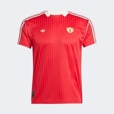  adidas Manchester United Terrace Icons Retro Unisex Kırmızı T-Shirt