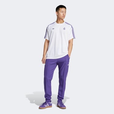  adidas Real Madrid Terrace Icons Unisex Beyaz Futbol Forması