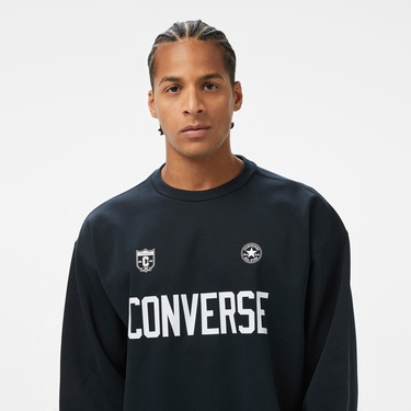  Converse Erkek Baskılı Sweatshirt