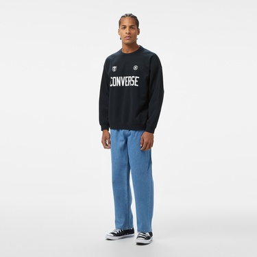  Converse Erkek Baskılı Sweatshirt