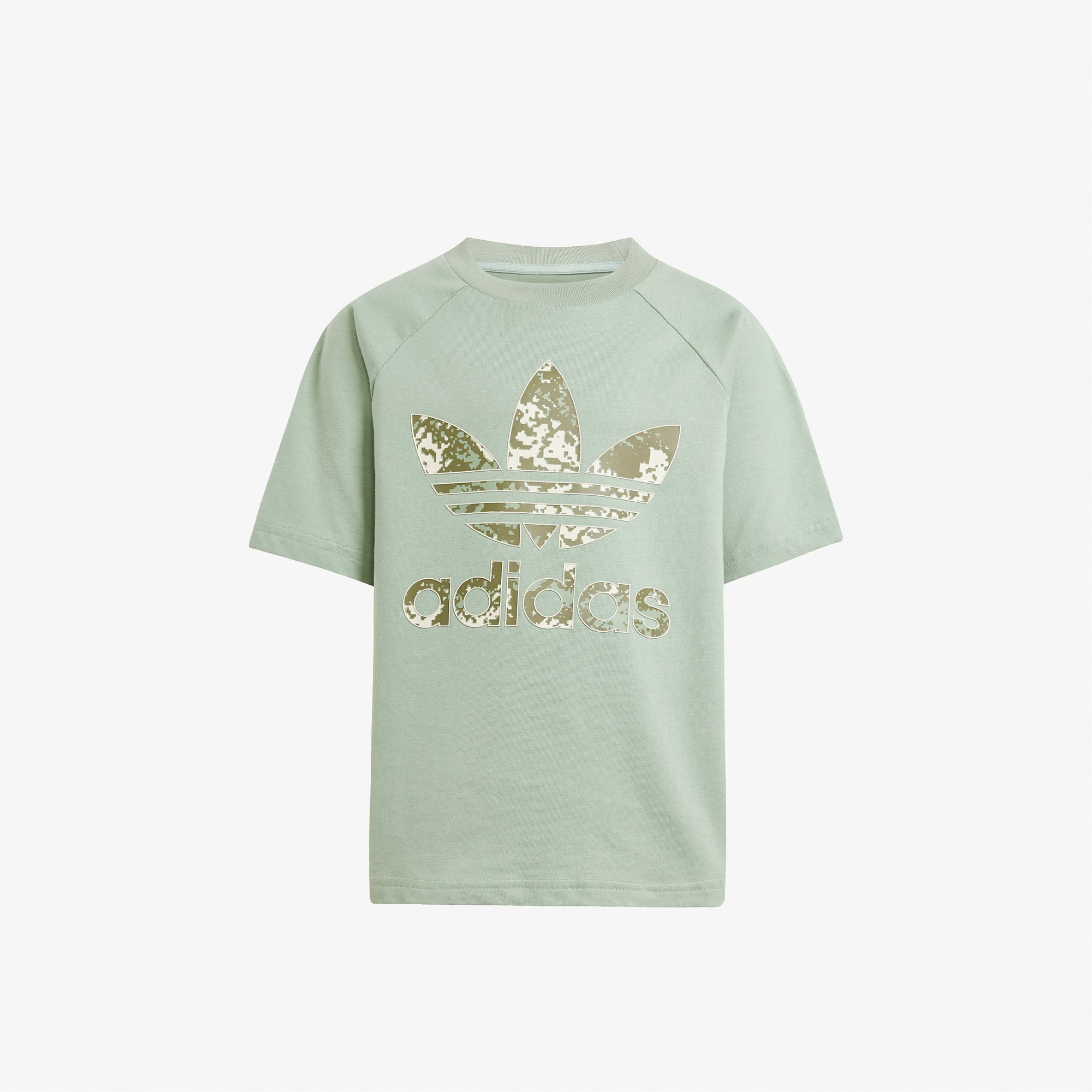 adidas Short Tee Set Çocuk Yeşil Şort Takımı