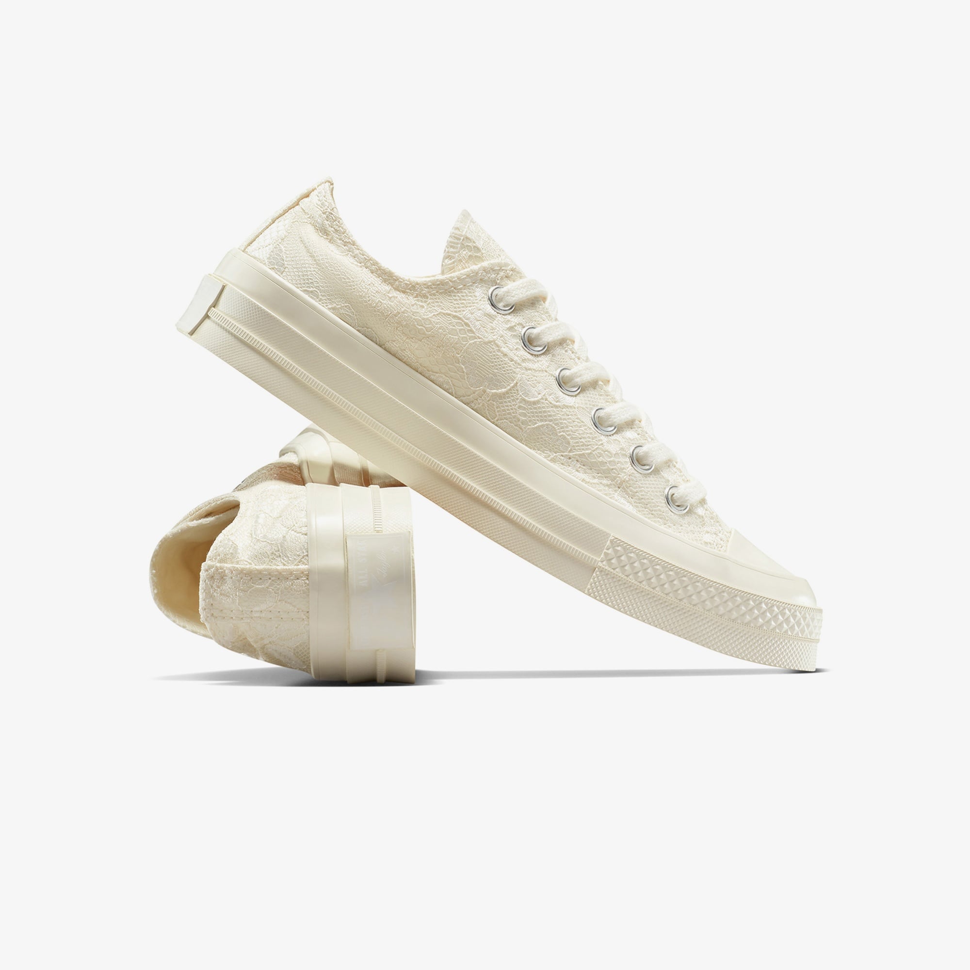 Converse Chuck 70 Kadın Krem Dantelli Sneaker