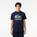 Lacoste Erkek Regular Fit Bisiklet Yaka Baskılı Lacivert T-Shirt