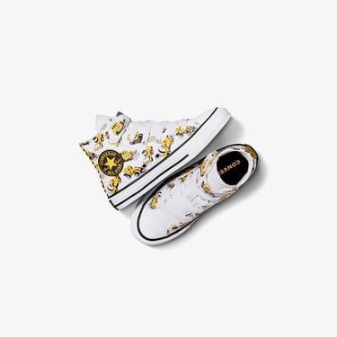  Converse Chuck Taylor All Star 1V Construction Truck Çocuk Beyaz Sneaker