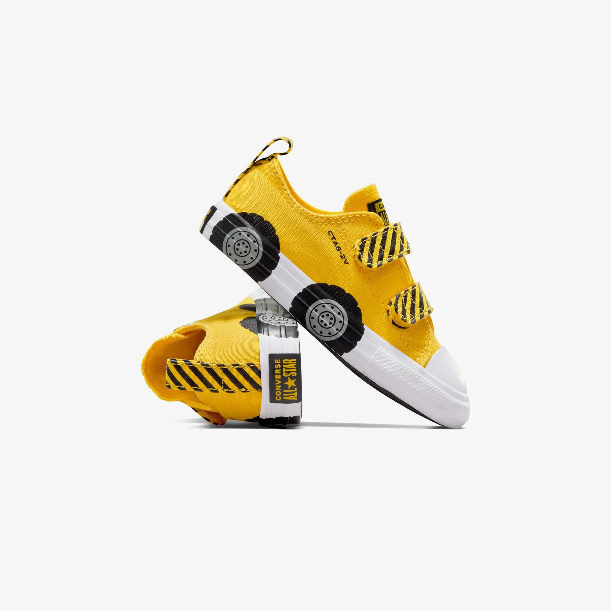 Converse Chuck Taylor All Star Construction Truck Çocuk Sarı Platform Sneaker - Görsel 7