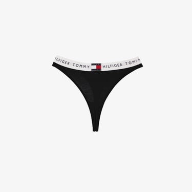  Tommy Hilfiger Heritage Cotton Kadın Siyah Külot