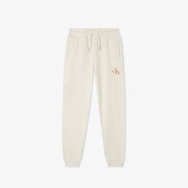  Calvin Klein Monogram Logo Çocuk Bej Eşofman Altı