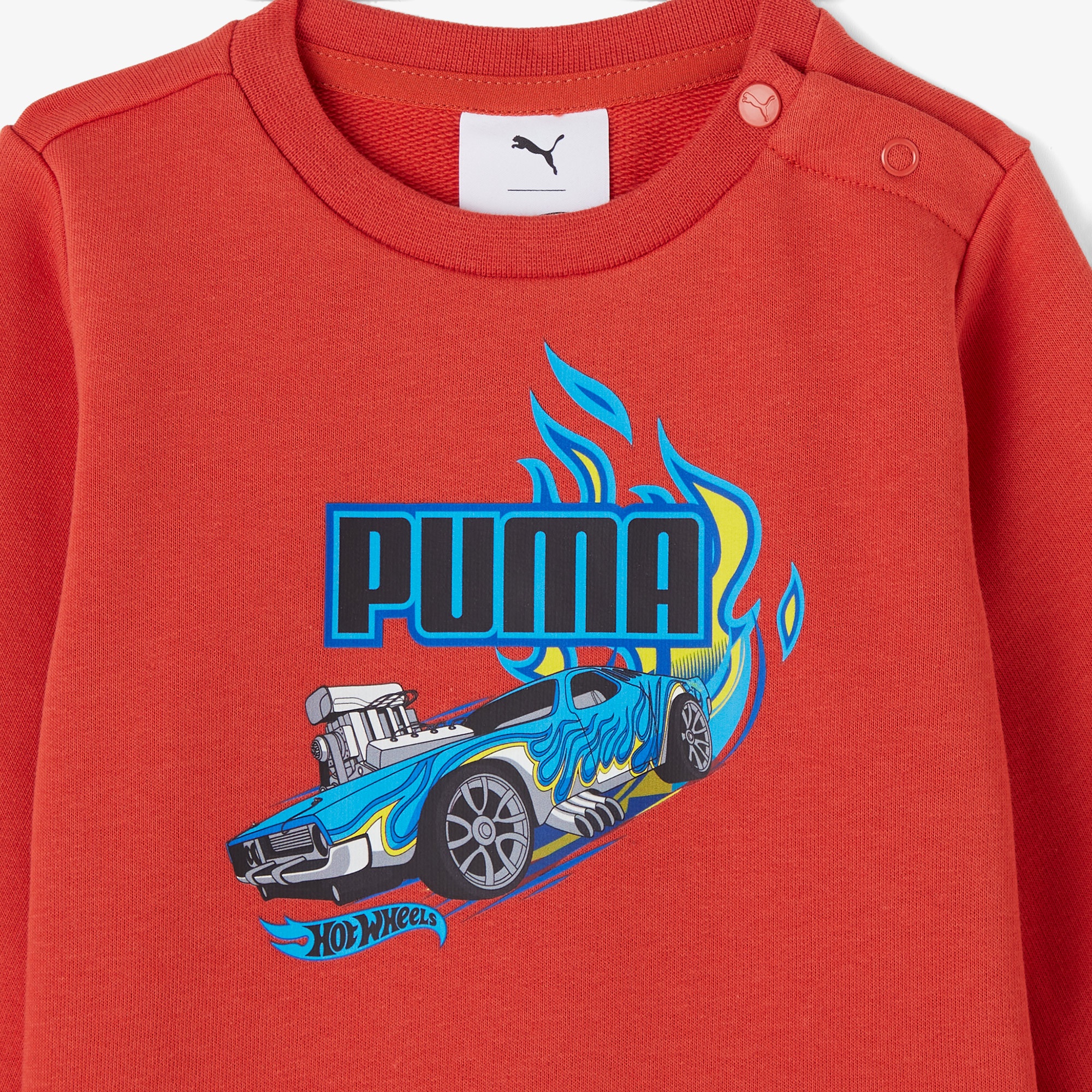 Puma X Hot Wheels Çocuk Kırmızı Eşofman Takımı