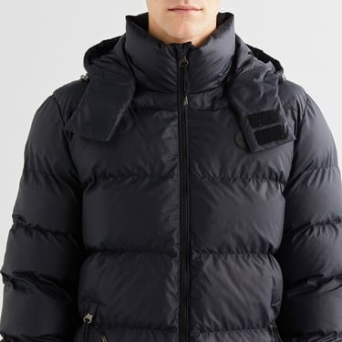  GANT Erkek Siyah Kapüşonlu Mont