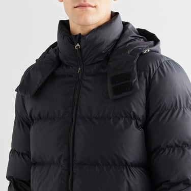  GANT Erkek Siyah Kapüşonlu Mont