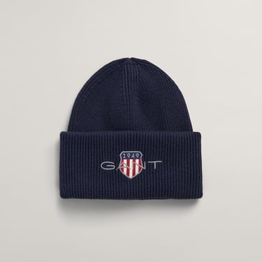  Gant Unisex Lacivert Logolu Bere